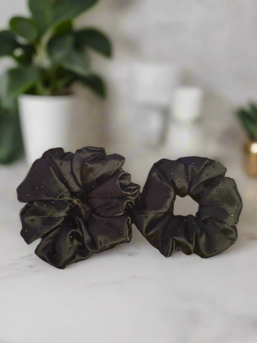 Black Diamond Scrunchie