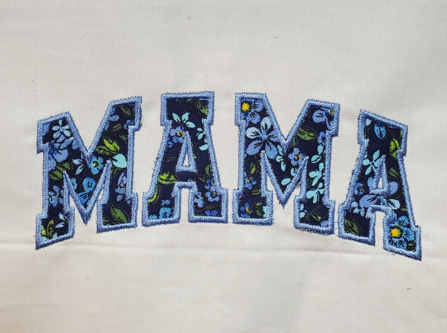 Custom Embroidered Applique T-Shirt with names