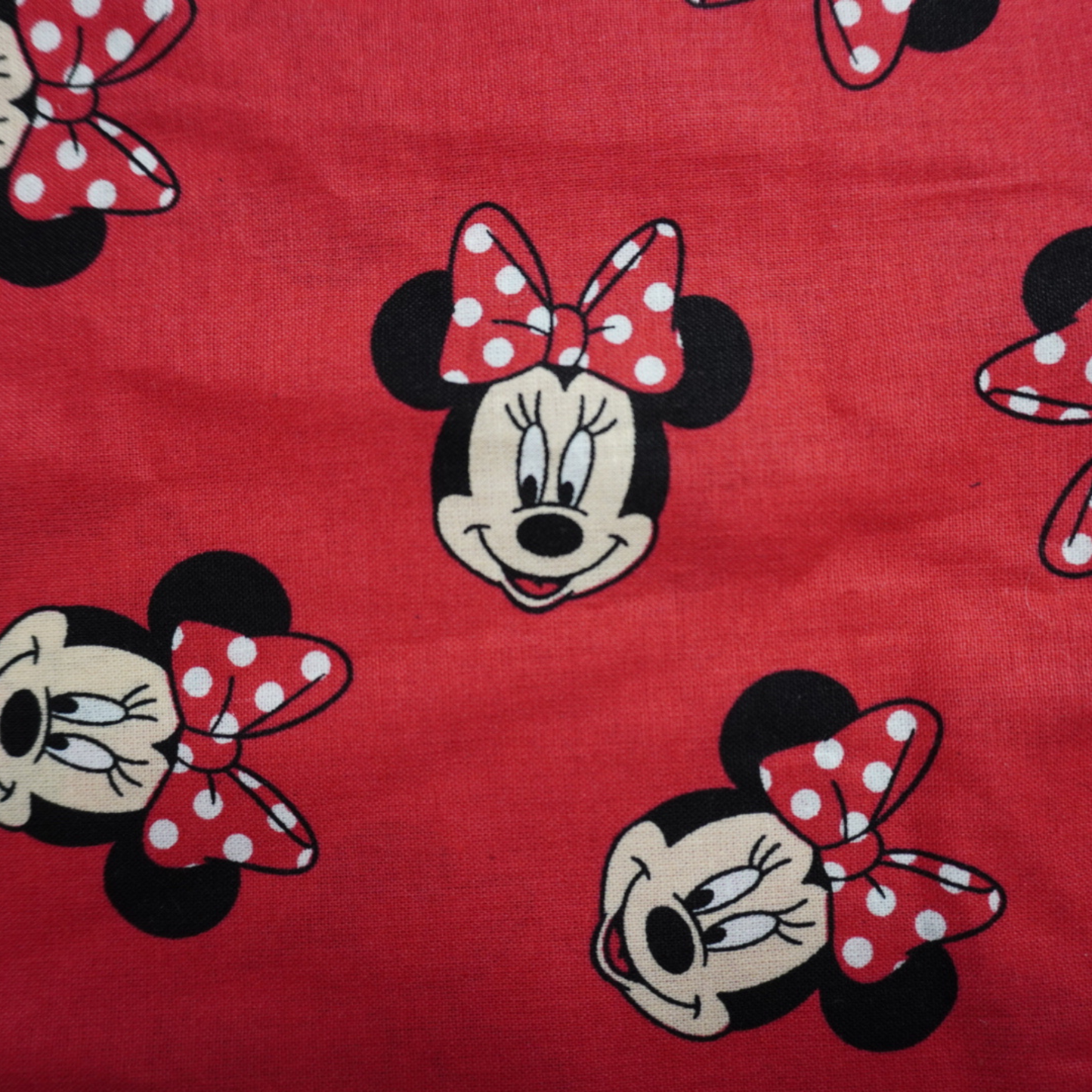 Red Minnie Fabric