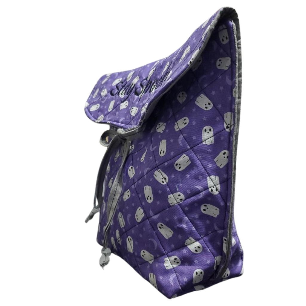 Quilted Handbag with Bow