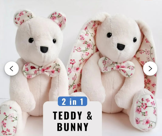 Teddy Bears Bunny Stuffies - Pre-order