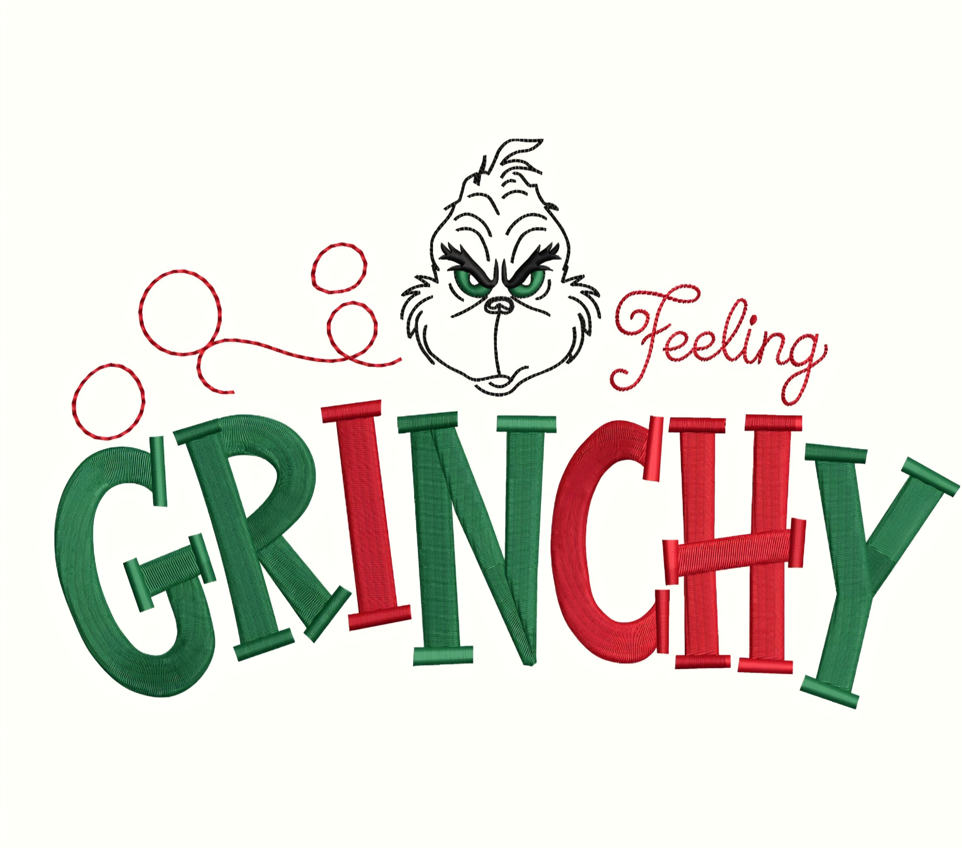 I'm Feeling Grinchy Hand Towel