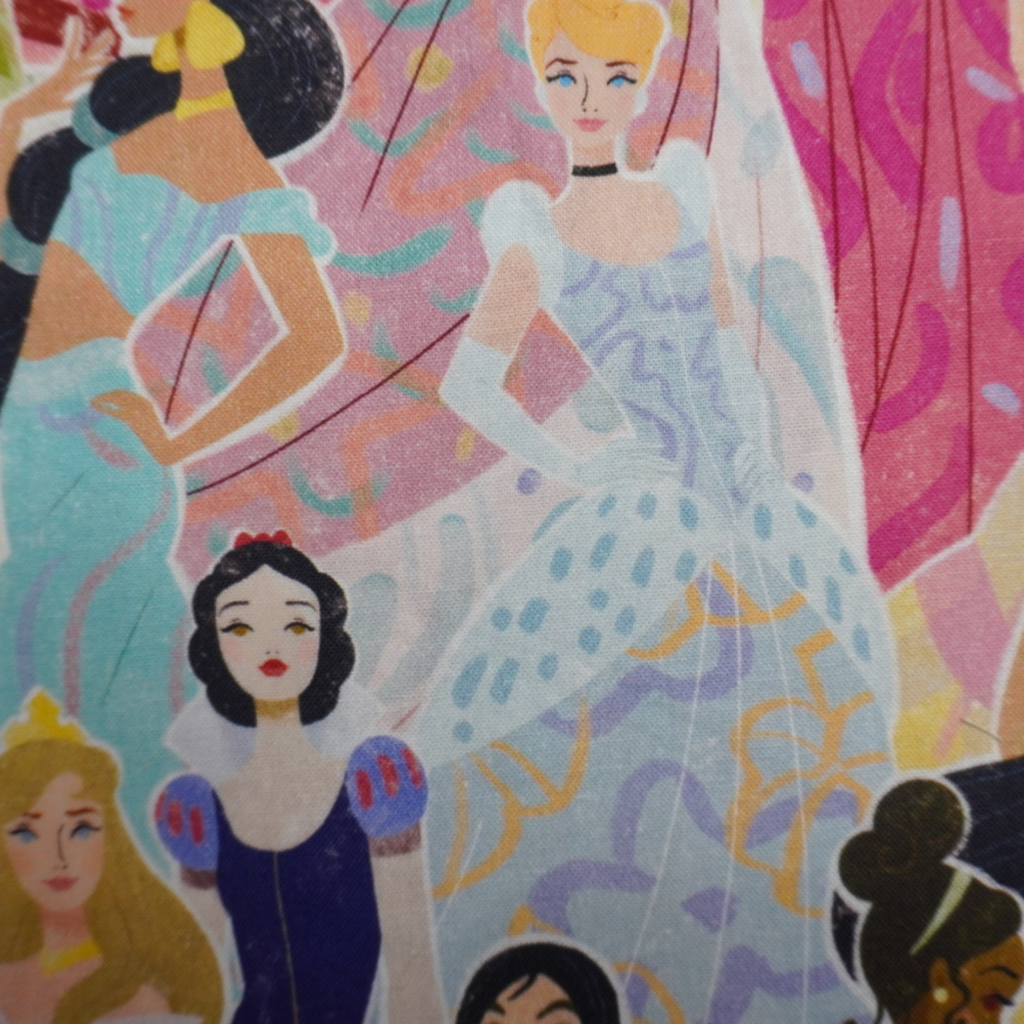 Stainglass Princess Fabric