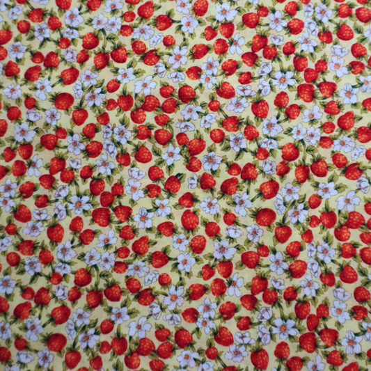 Tiny Strawberry Print