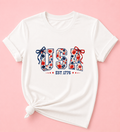 USA Shirt With Bow Besign