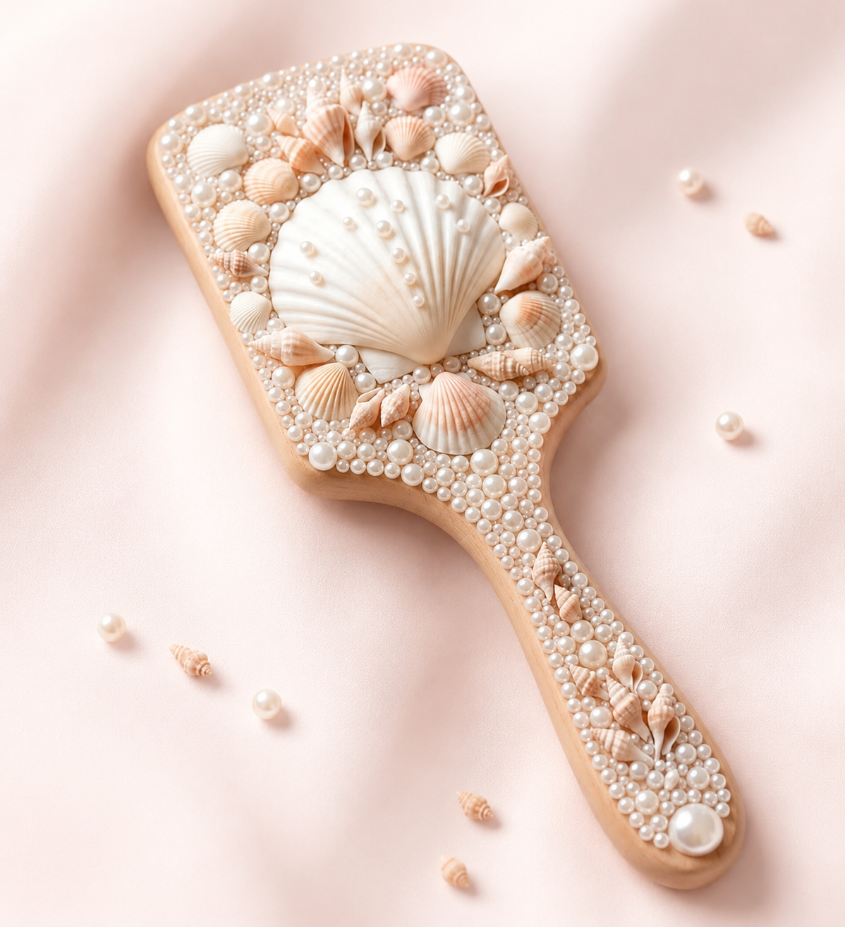 Mermaid Princess Bamboo Brush