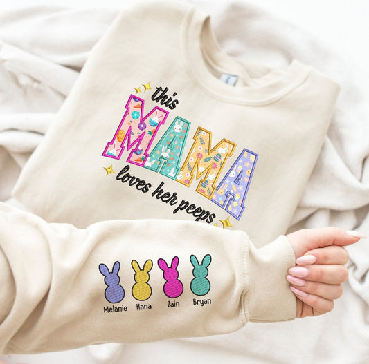 Custom Mama Loves her Peeps