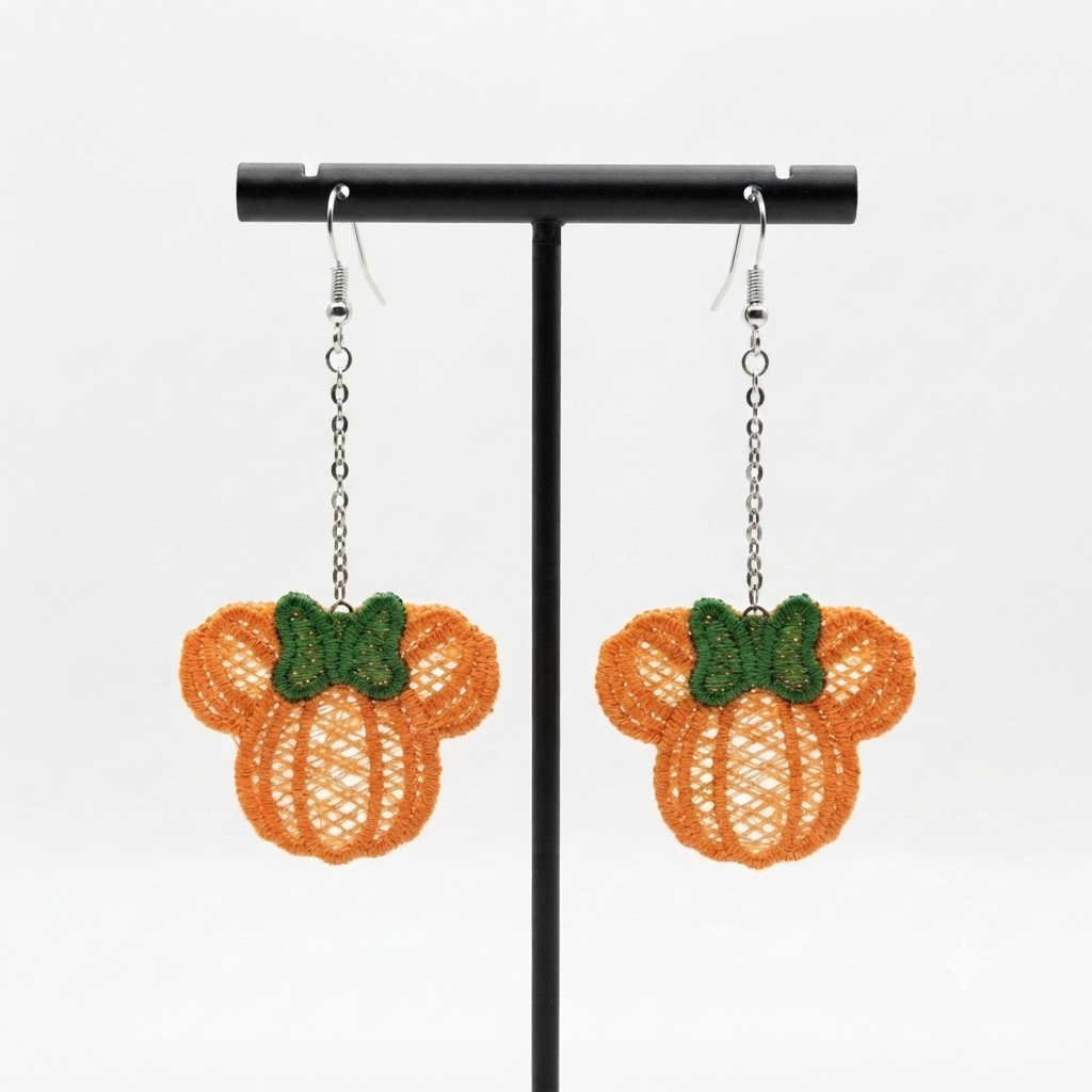 Pumpkin Earings
