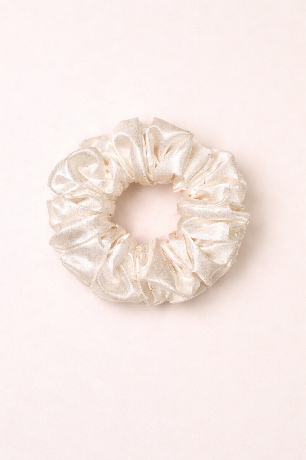 White Diamond Scrunchies