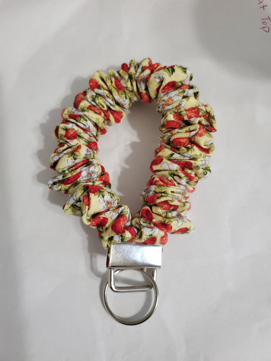 Custom Scrunchie key chain