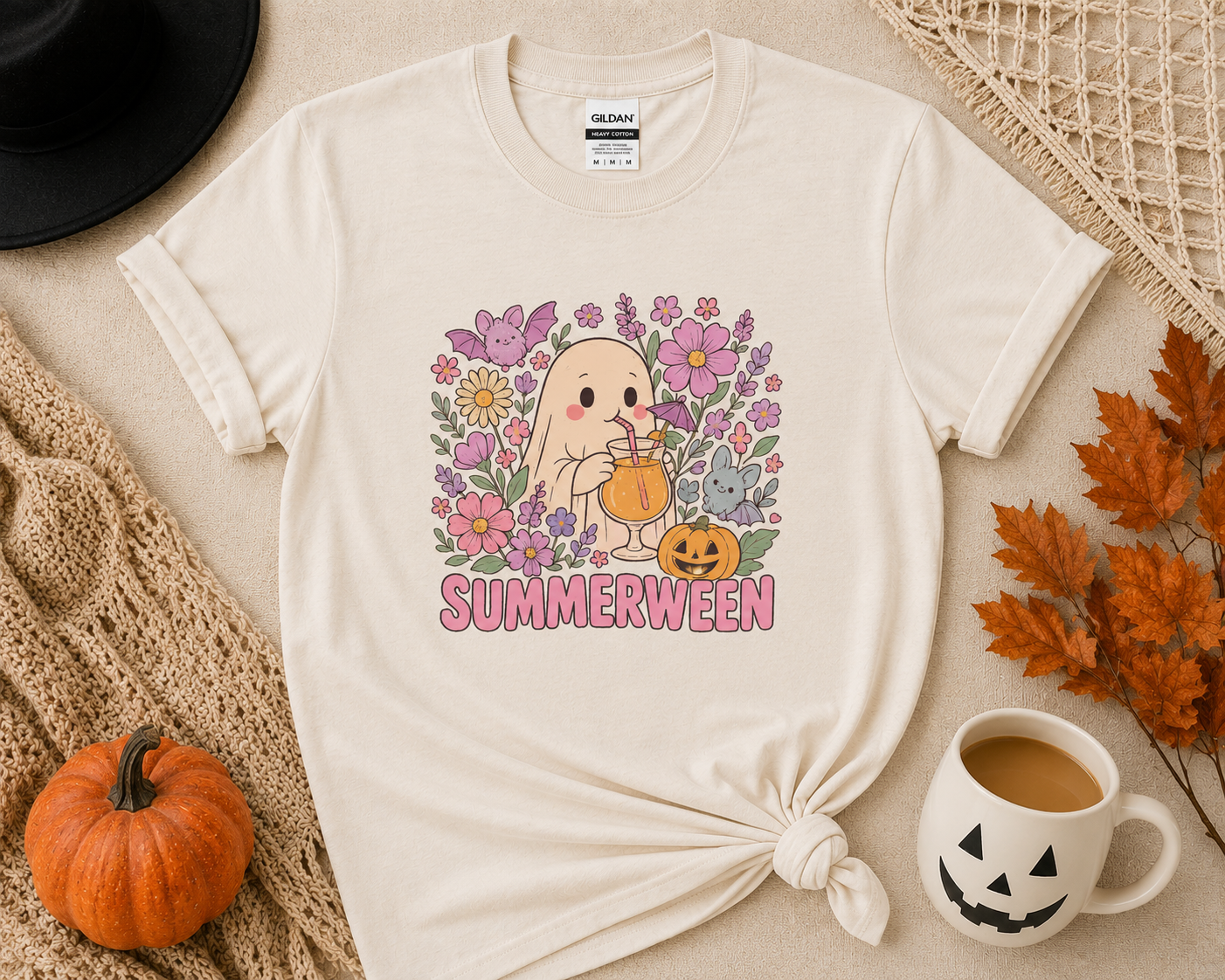 Summerween Flower Tee