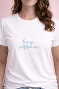 Custom Boy Mom Embroidered Shirt