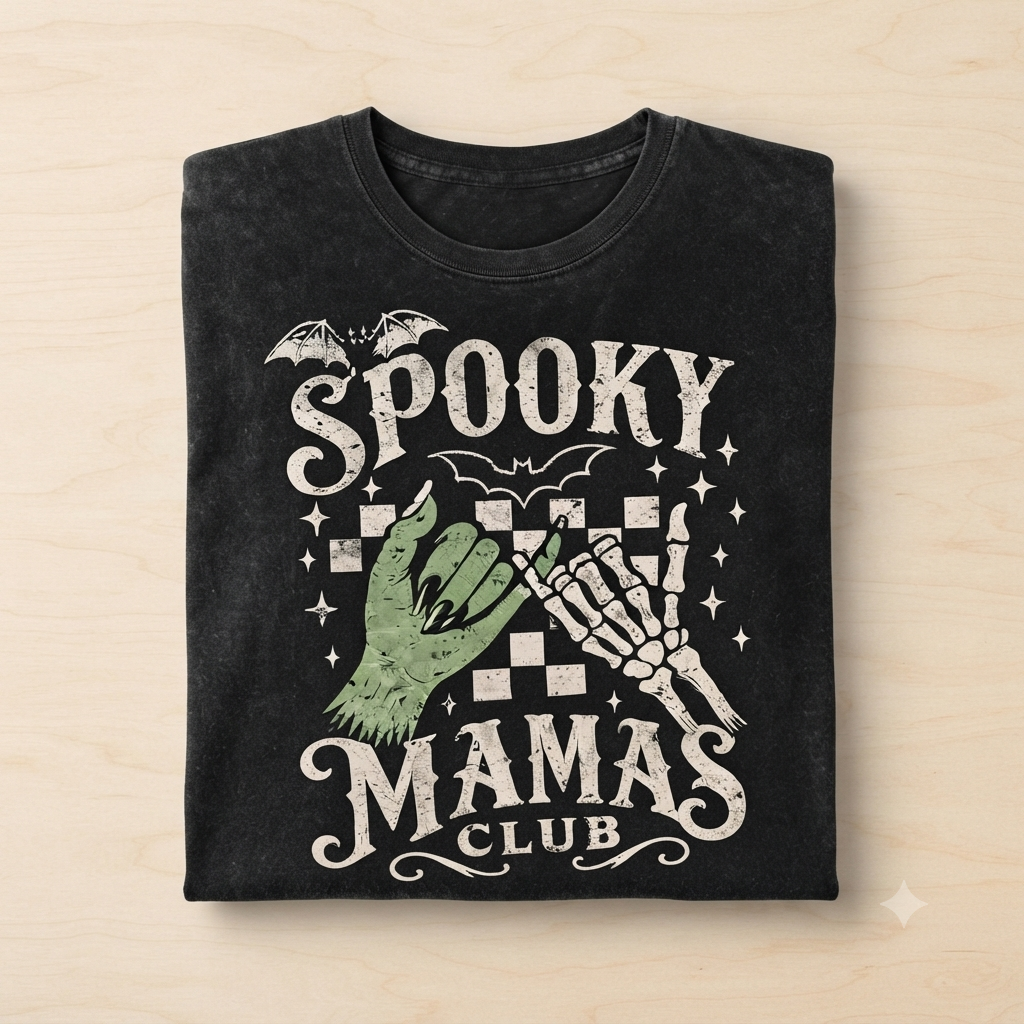 Spookie Mama's Club T-Shirt