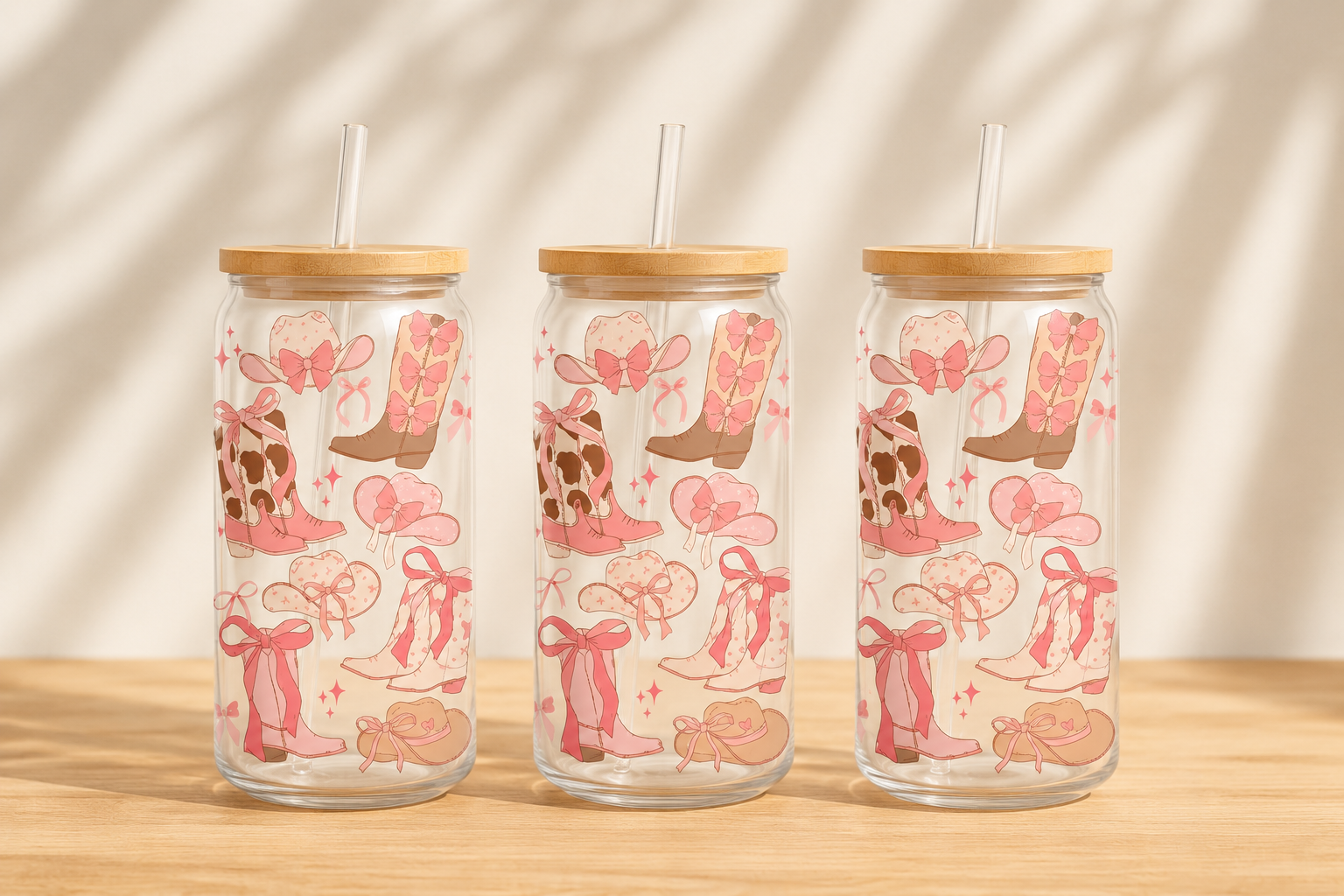 Bows and Boots 16oz Cup