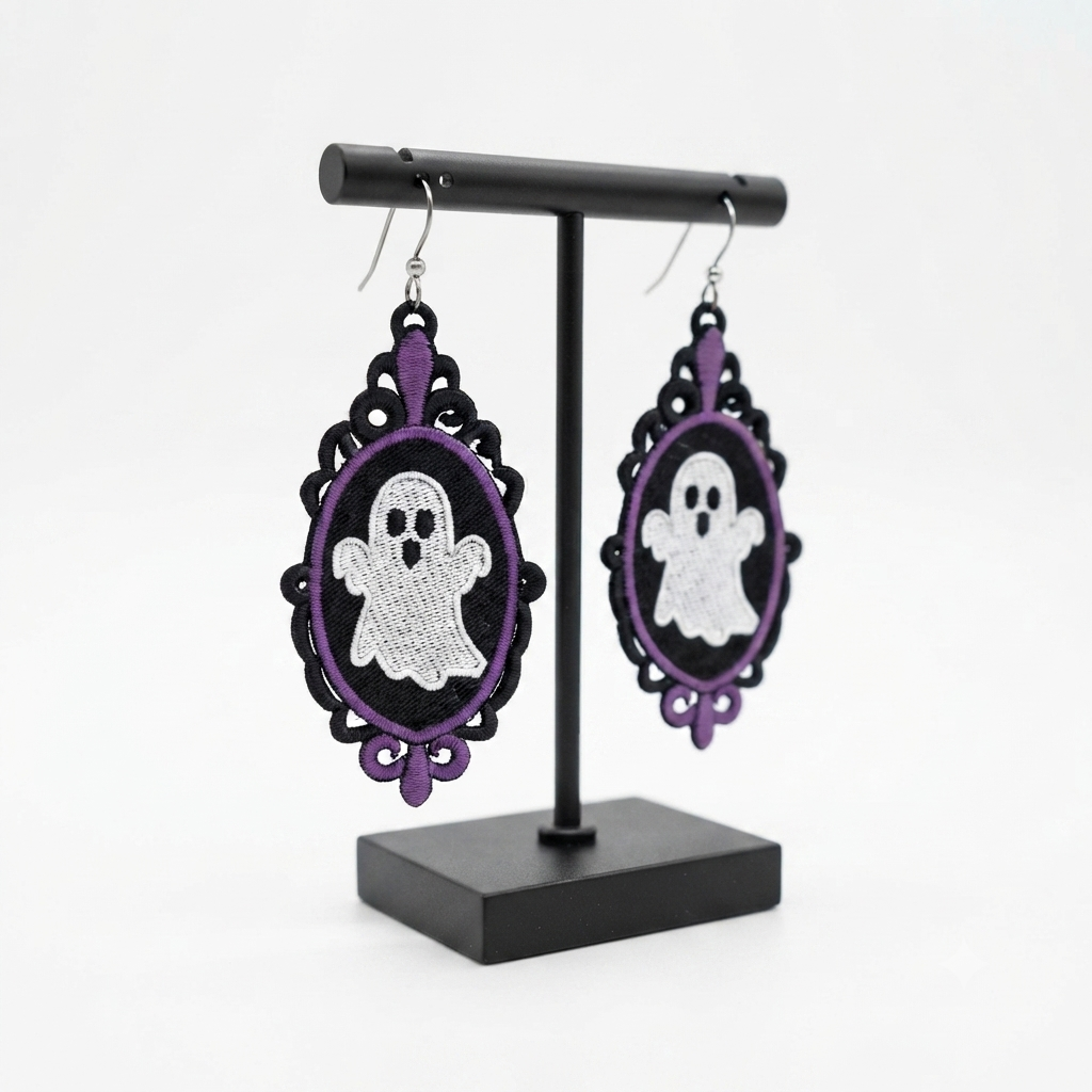 Victorian Ghost Earings