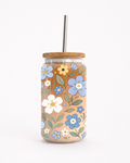 Blue Floral Cup