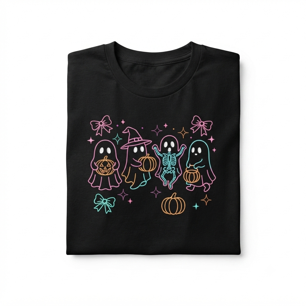 Glow in the dark Ghost Shirt
