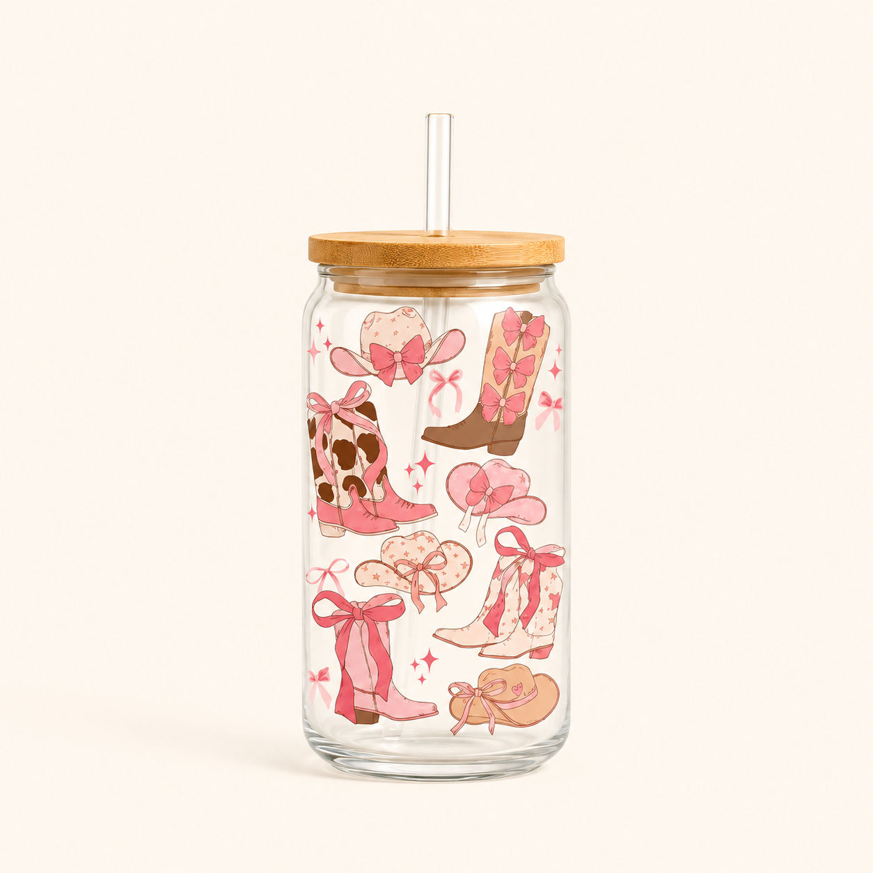 Bows and Boots 16oz Cup