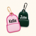 Leather Backpack Bag Tag