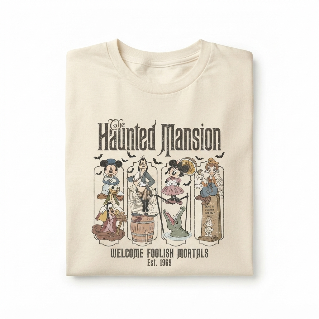 Spooky Mansion T-Shirt