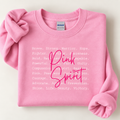 Pink Spirit Shirt and Crewneck