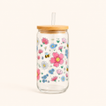 Bee-utifil Flowers 16oz Cup