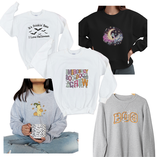 Halloween Embroidered Items