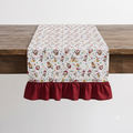 Double sides Ruffle Table Runner - Mickie and Friends