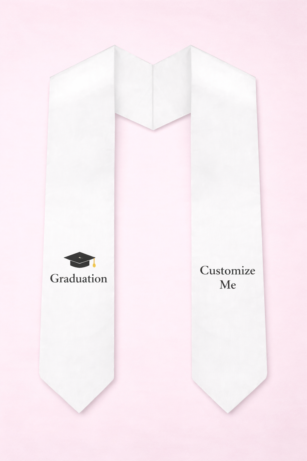 Customized graduation stoles