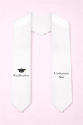 Customized graduation stoles