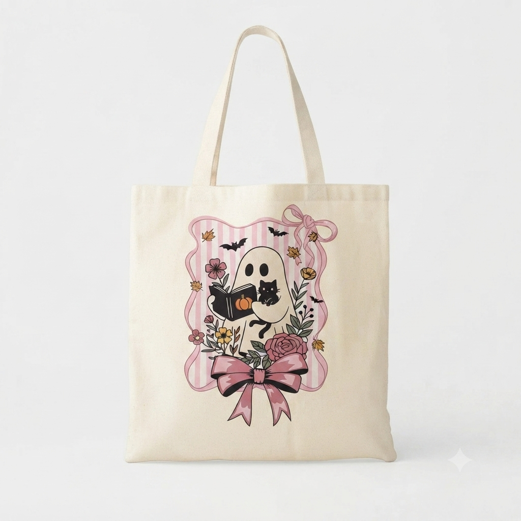 Ghouls Love to Read Tote bag