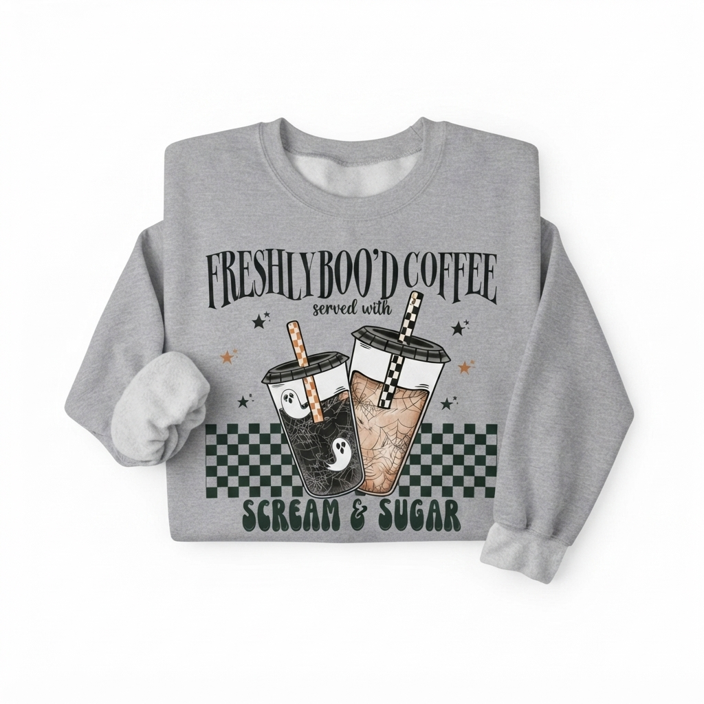 Freshly Boos Shirt and Crewneck