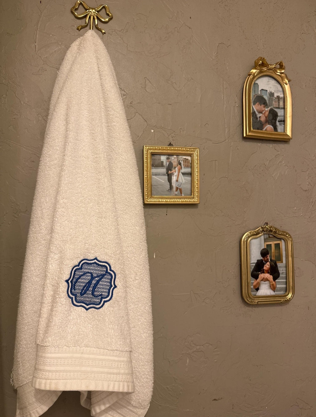 Ultra Plush and Elegant Monogramed Towels