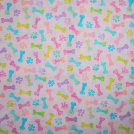 Pastel Puppy Fabric