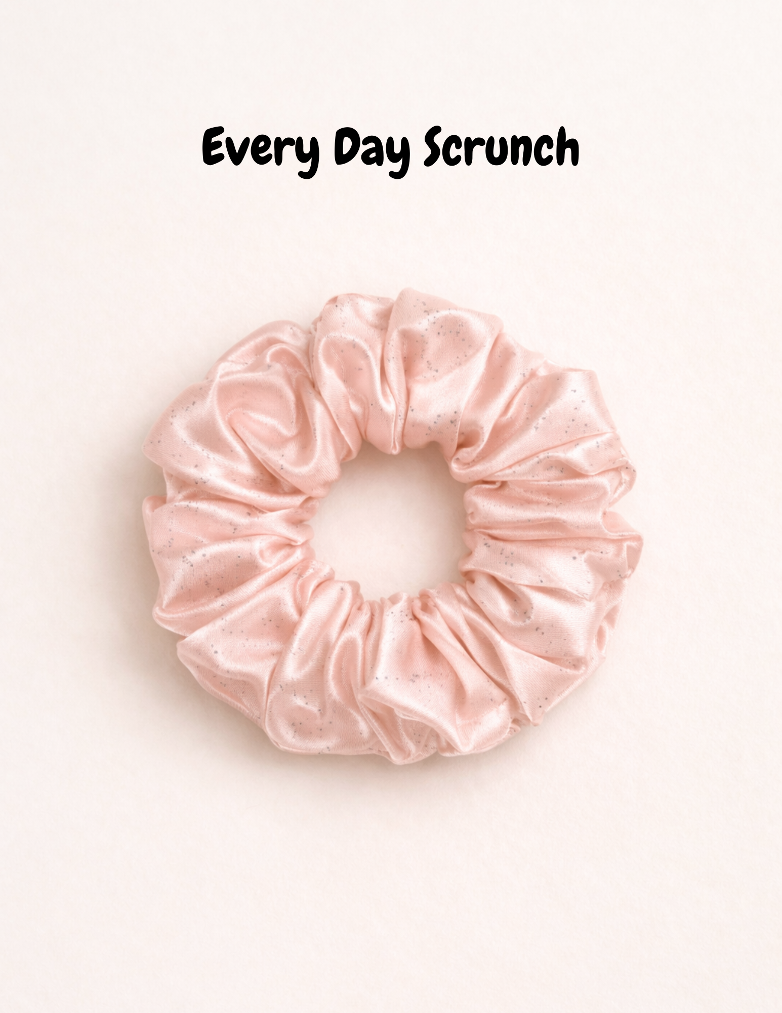 Pink Diamond Scrunchies
